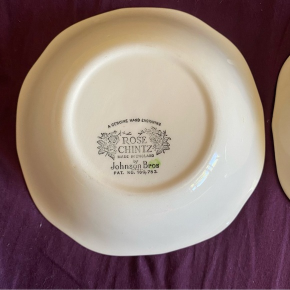 JOHNSON BROTHERS ROSE CHINTZ Rose Bowls - Picture 13 of 13